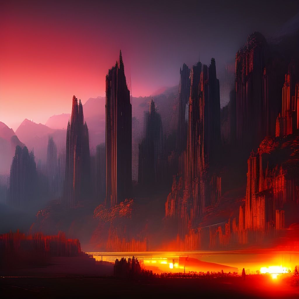 Ruins of a primordial fortress