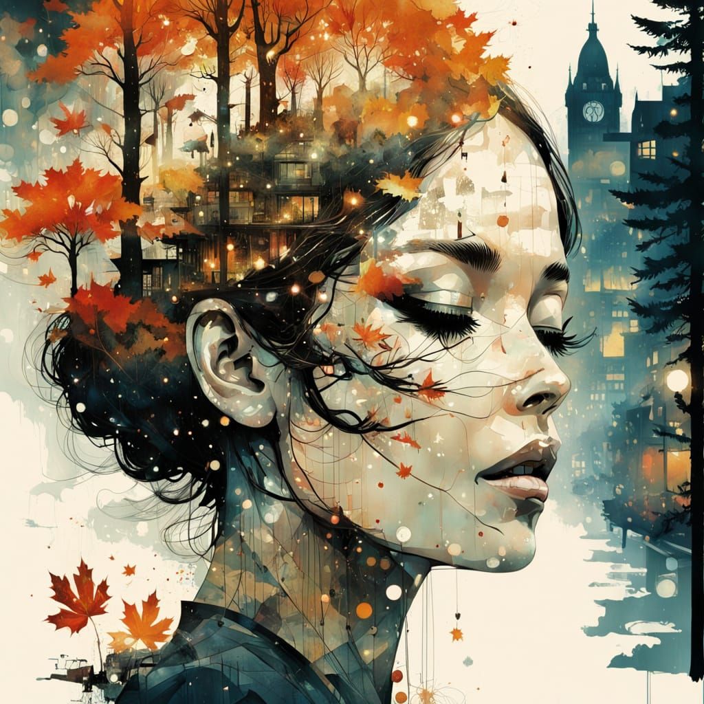 Gloomy urban autumn thoughts...  by @Gerber