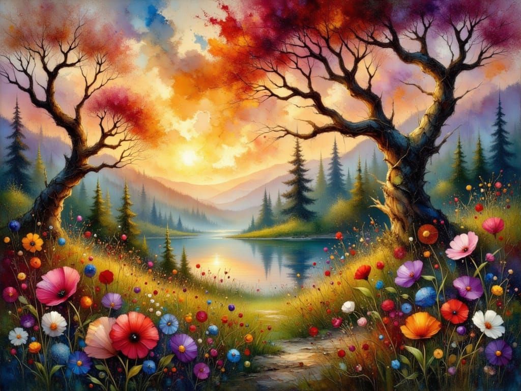 landscape  by @Sasha