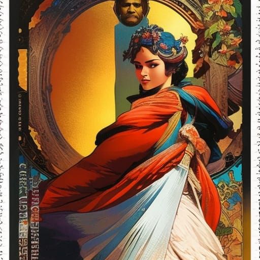 the stamp collector AI Generated Artwork NightCafe Creator