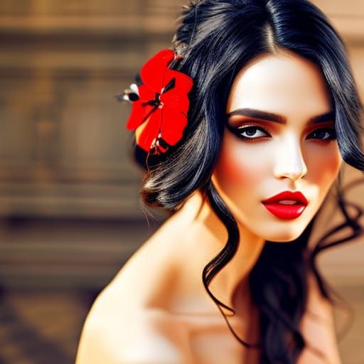 Beautiful Italian girl