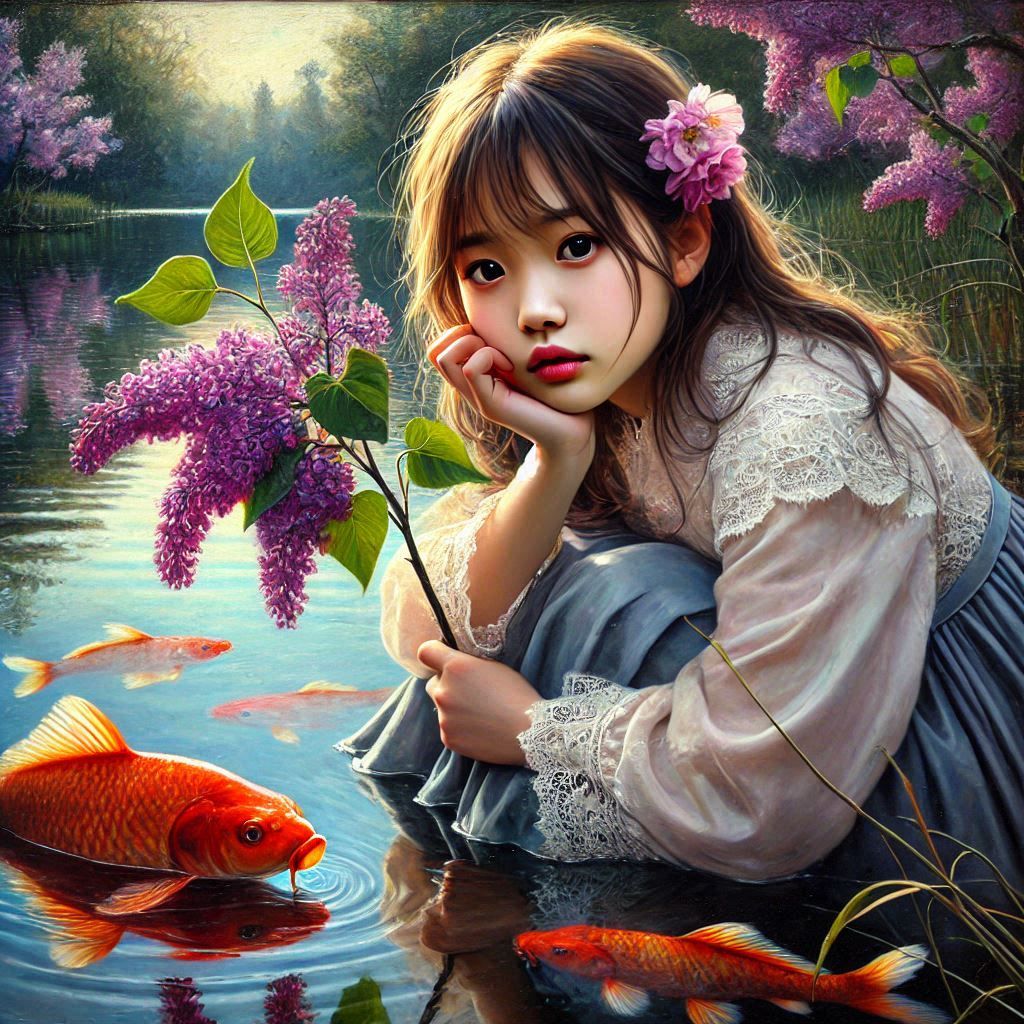 My Portrait Series Korean Girl