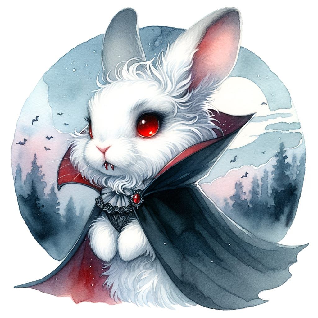 The Twilight Hare  by @Aliceinbp