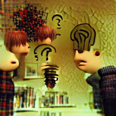 "Any Ideas?" "Not, not really"