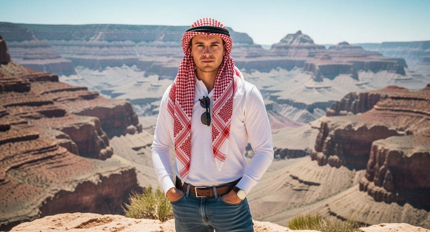 Tilt-Shift effect, UHD, Natural lighting, Ultra detail, Vivid view, Photorealistic, The image shows Grand Canyon National Park in Arizona, T...