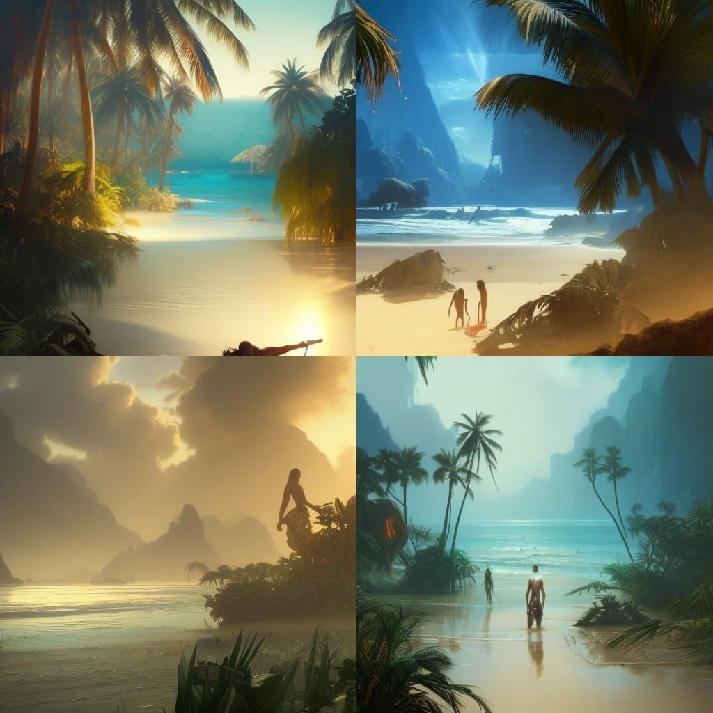 Tropical beach