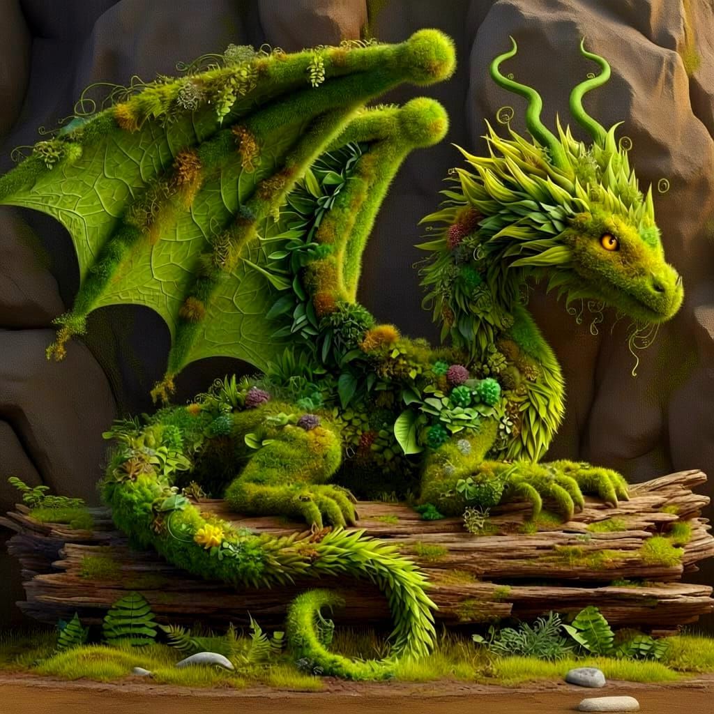 resting by the rocks