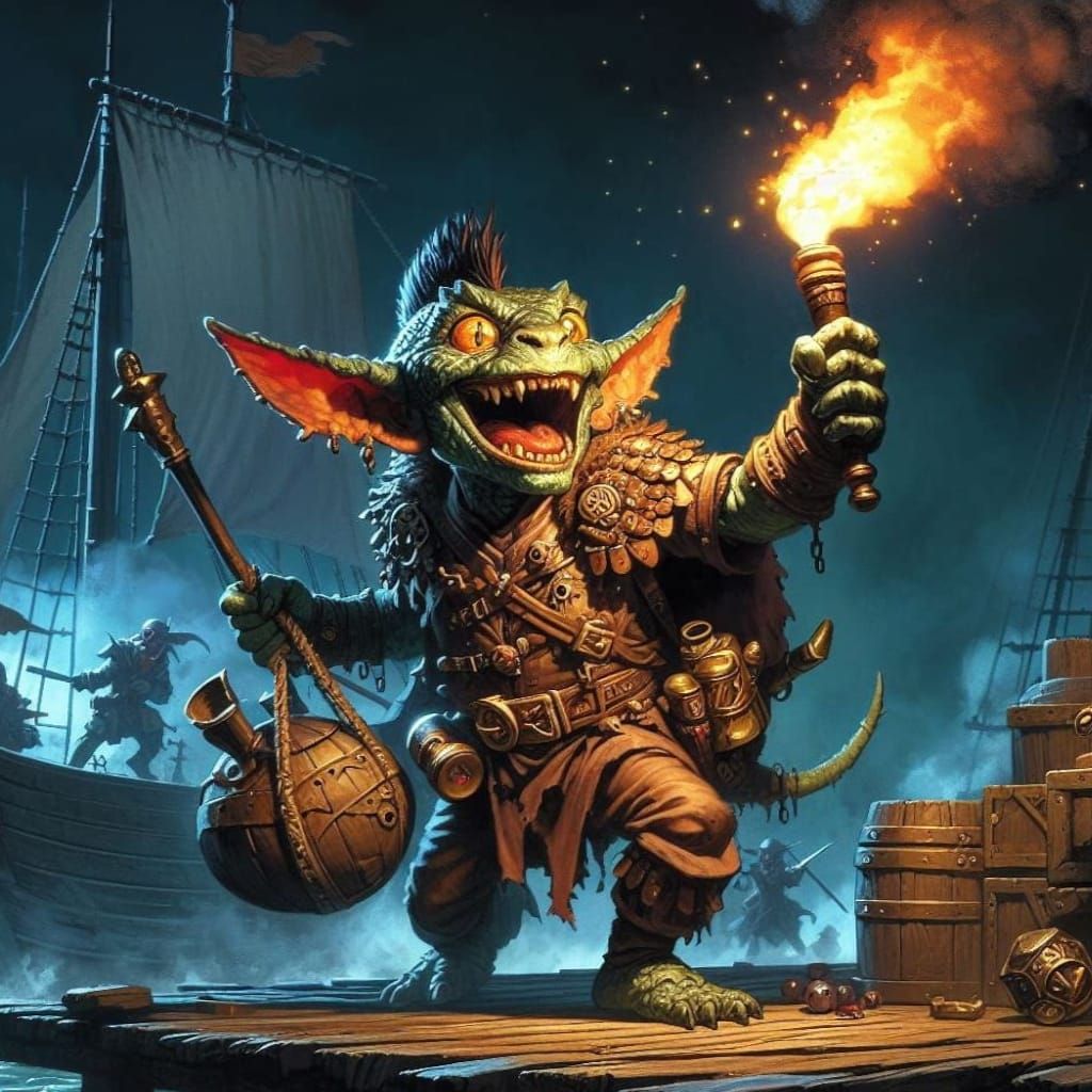 When You're a Little Pyro in a Big Fantasy World