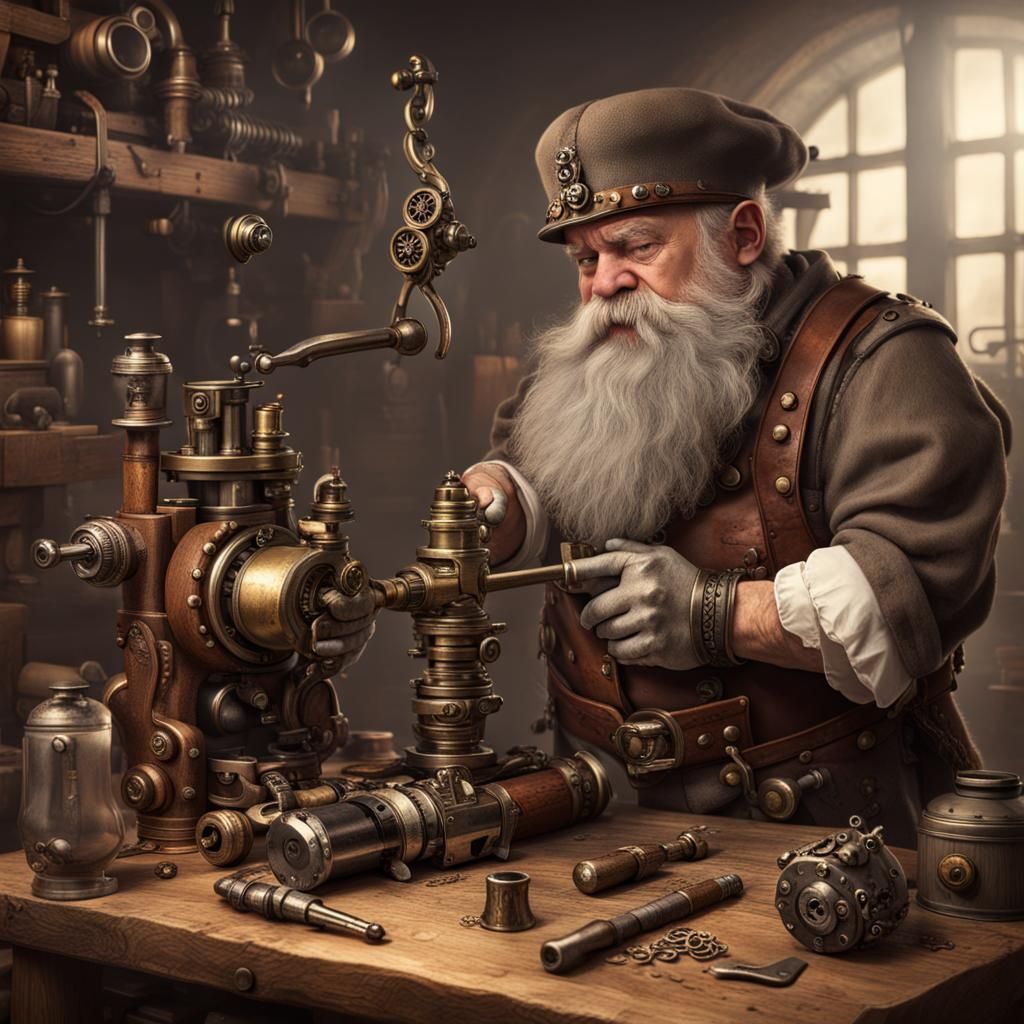 Dwarven Tinker  by @RevOSteele