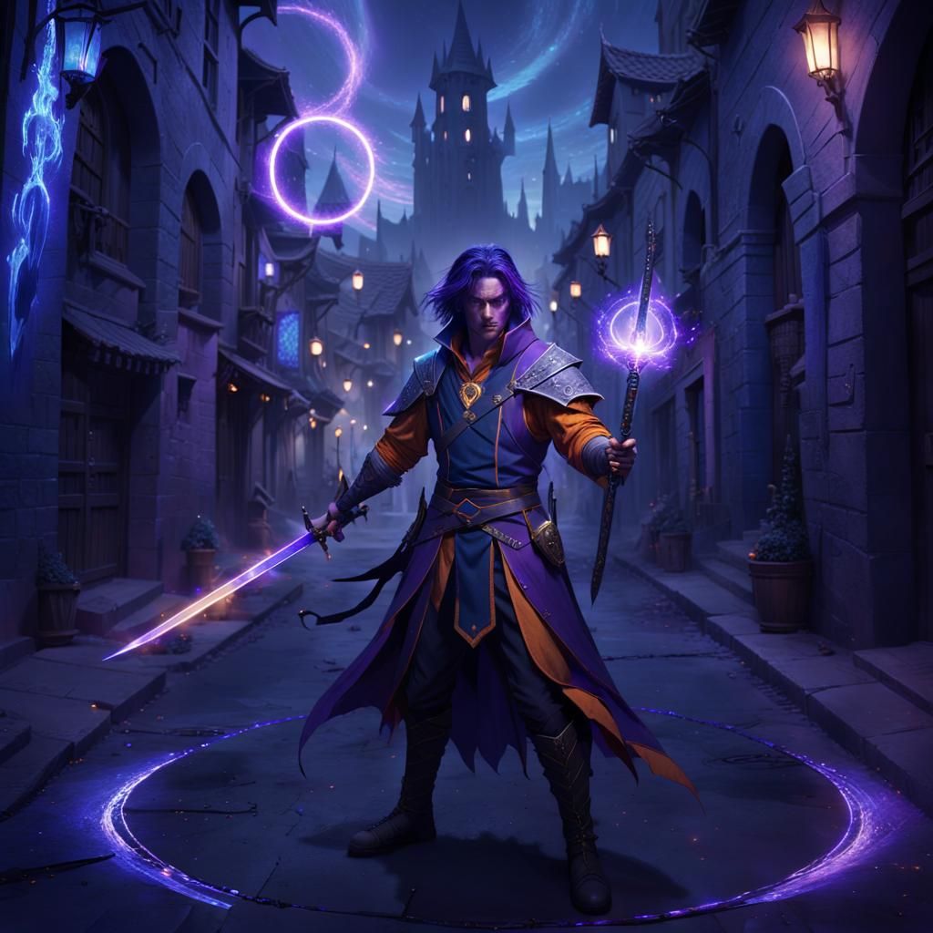 Battle Mage - AI Generated Artwork - NightCafe Creator