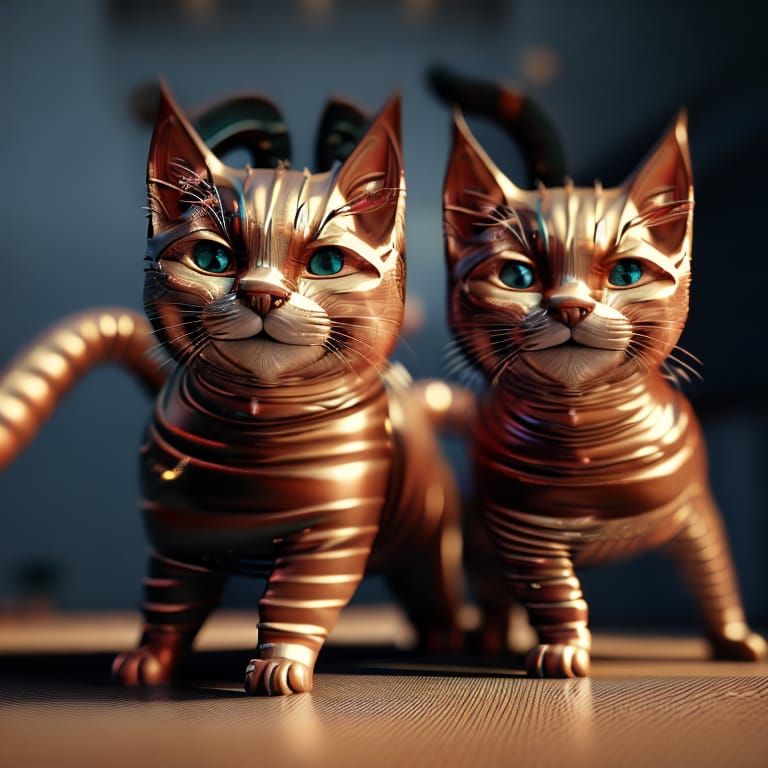 metal  cats