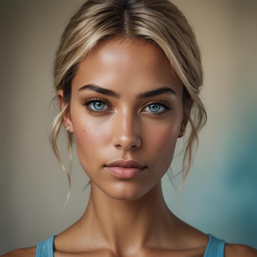 beautiful realistic girl