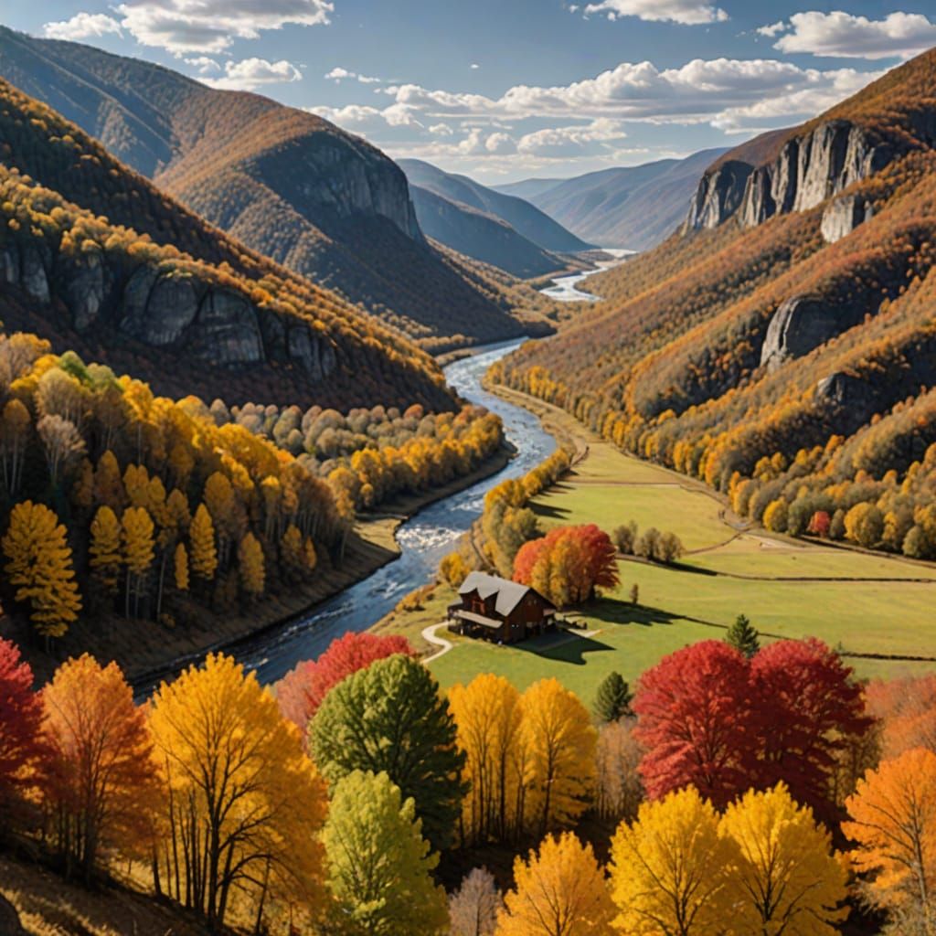 Fall Leaf Change in the Western North Carolina Mountains 
