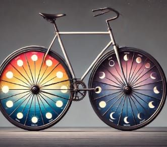 Biking day and night