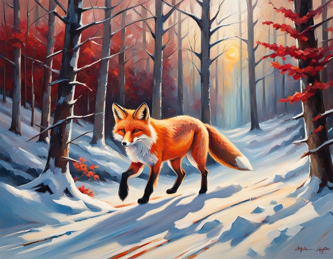 Fox in Winter