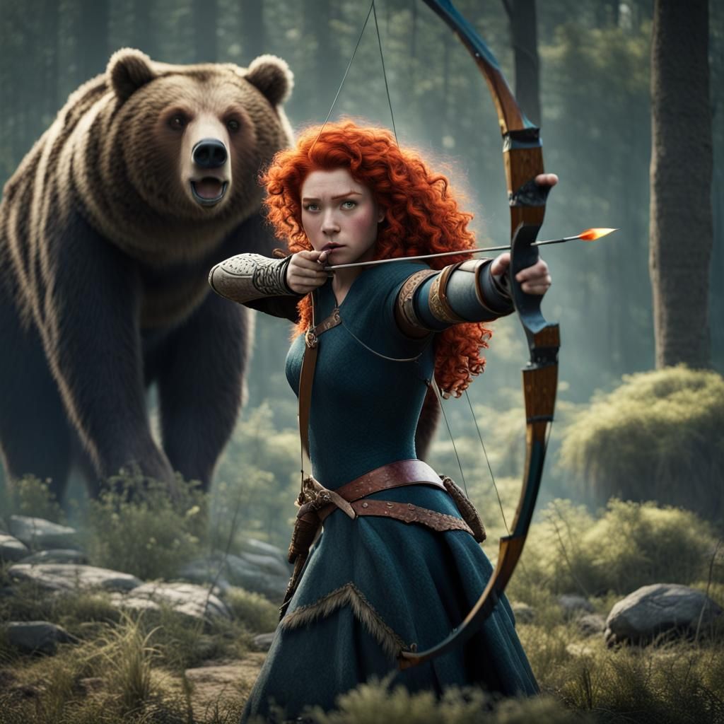 Merida from Brave Searching for her Mother