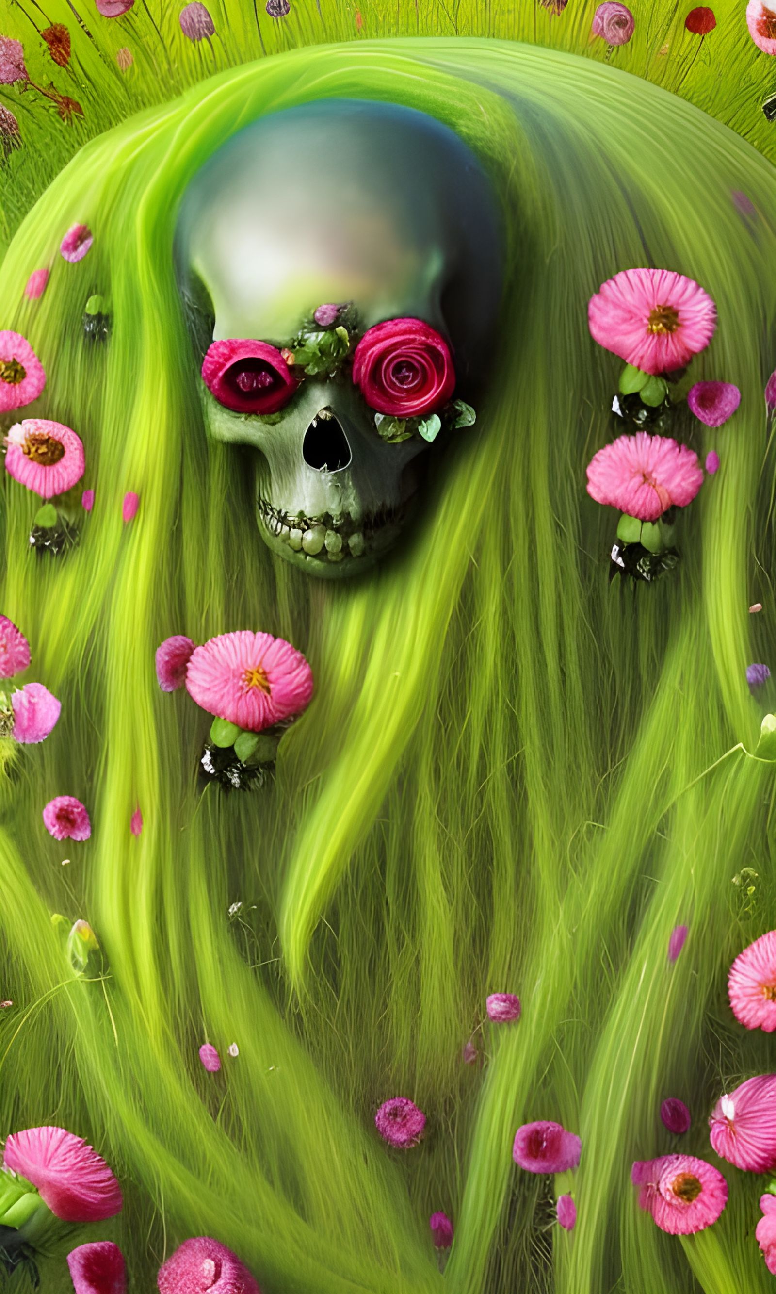Pushing up daisies