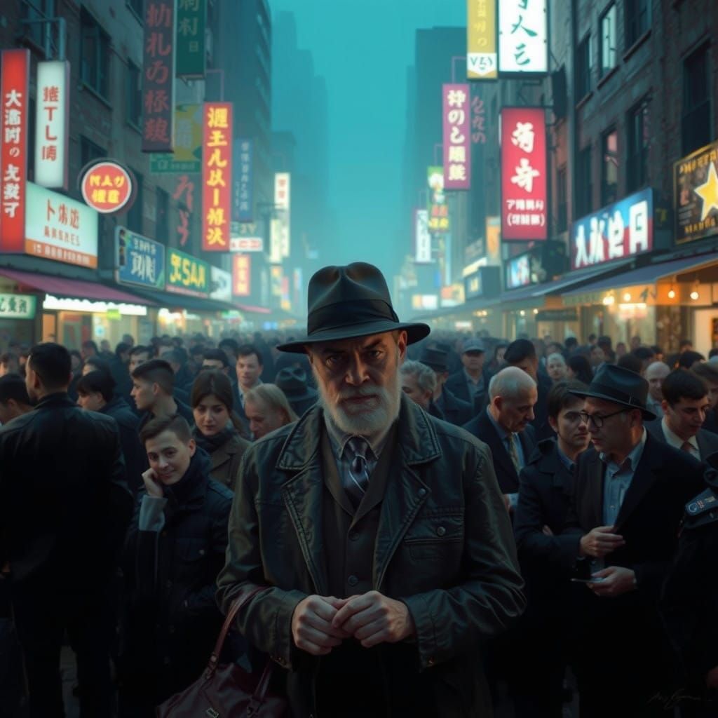 The man knows something they dont.