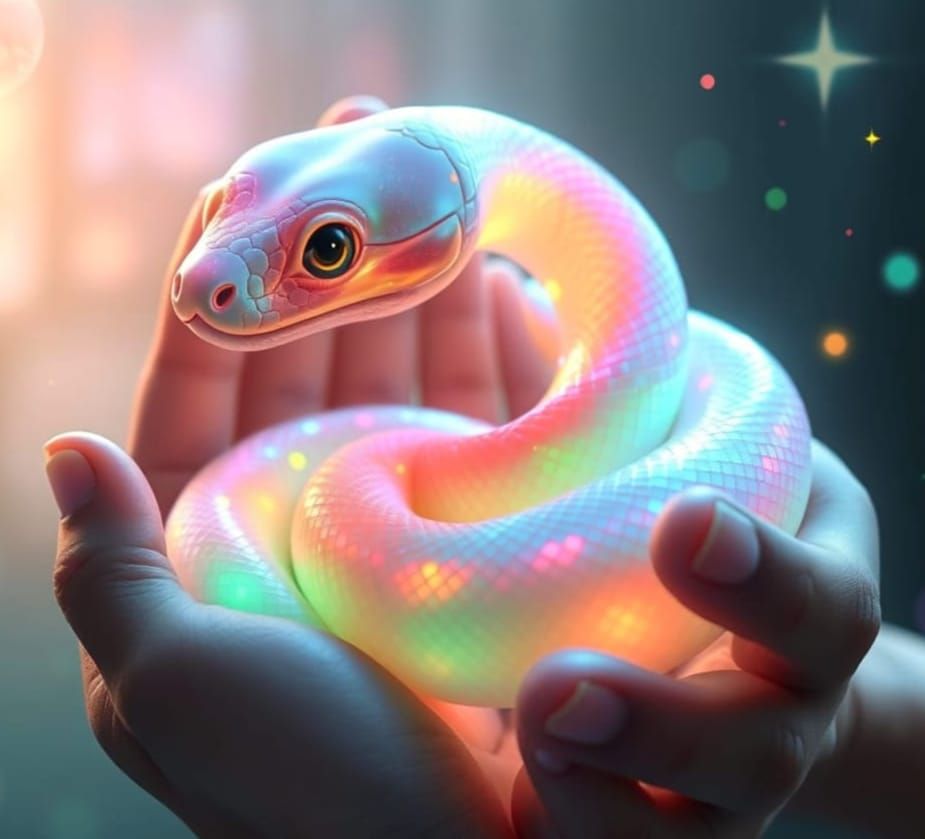 Rainbow Serpent Rebirth  by @Joanna7