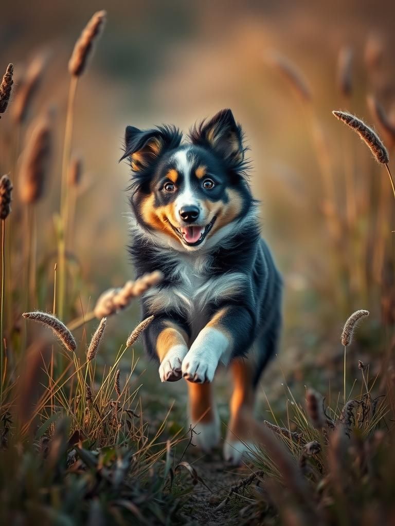 Australian Shepherd   by @Mego