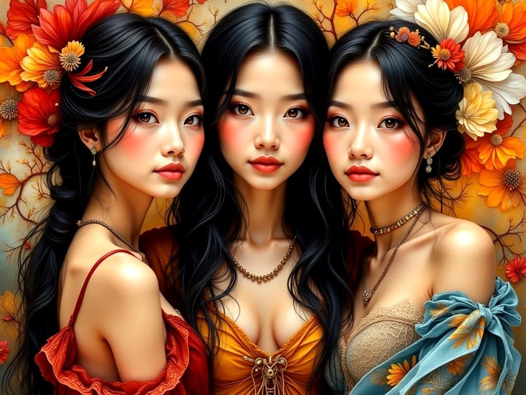 日本のインスピレーションを受けたアート