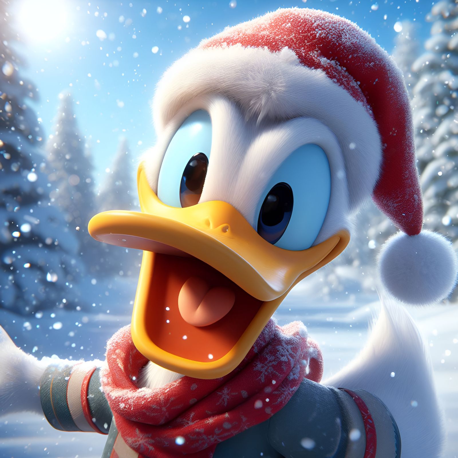 I’m so ducky to get to spend Christmas with you!