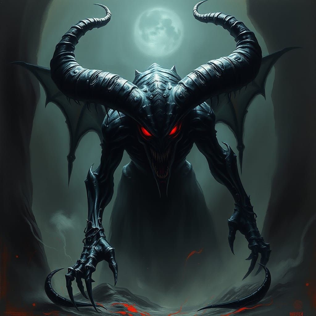 fear😱😈demon