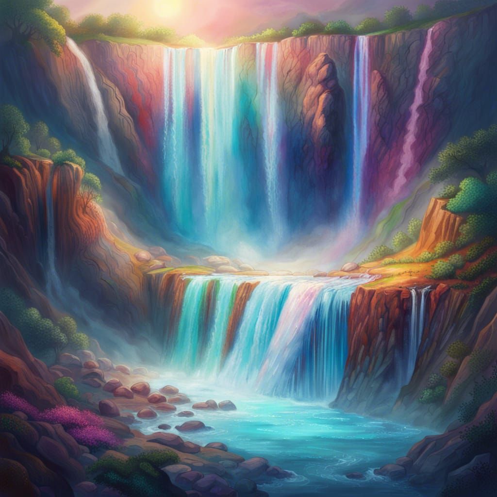 Huge waterfall