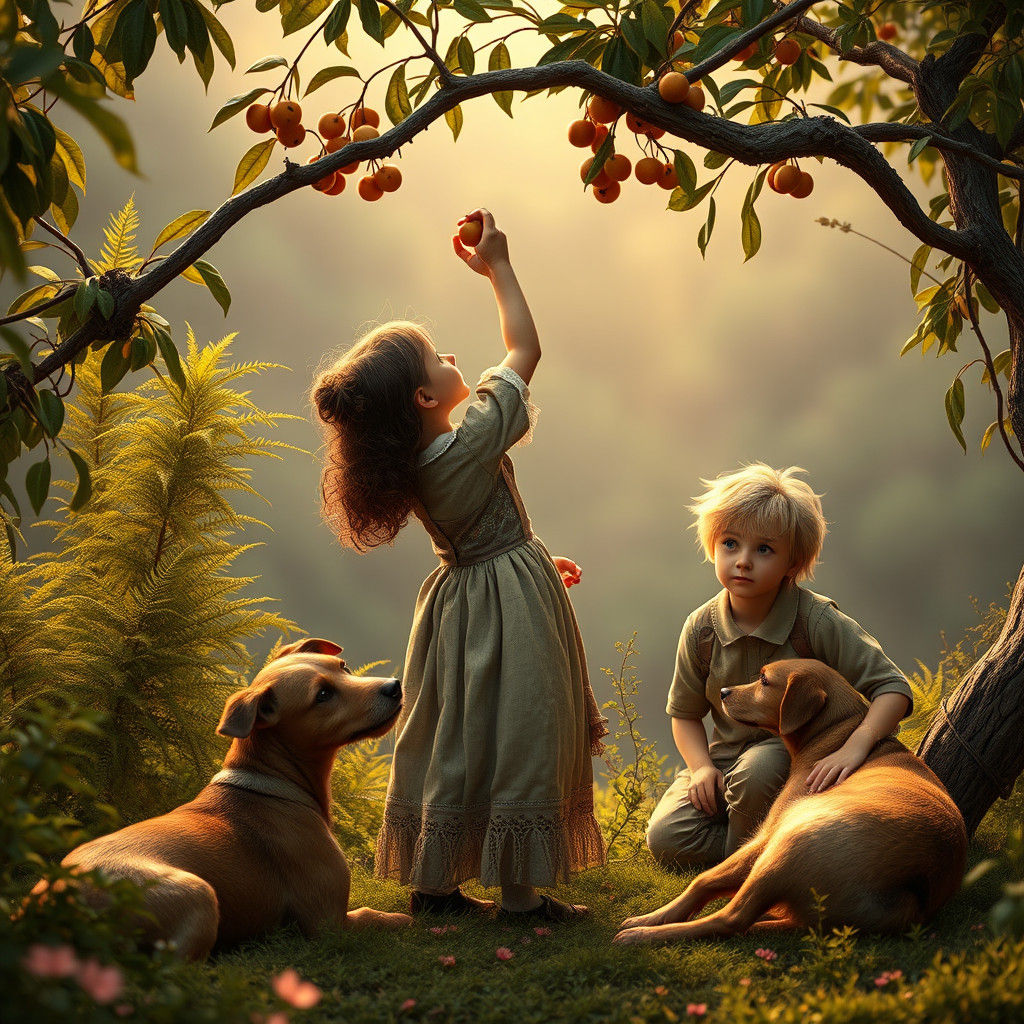 Guarded by 3 loyal companions, Meisie is not afraid.