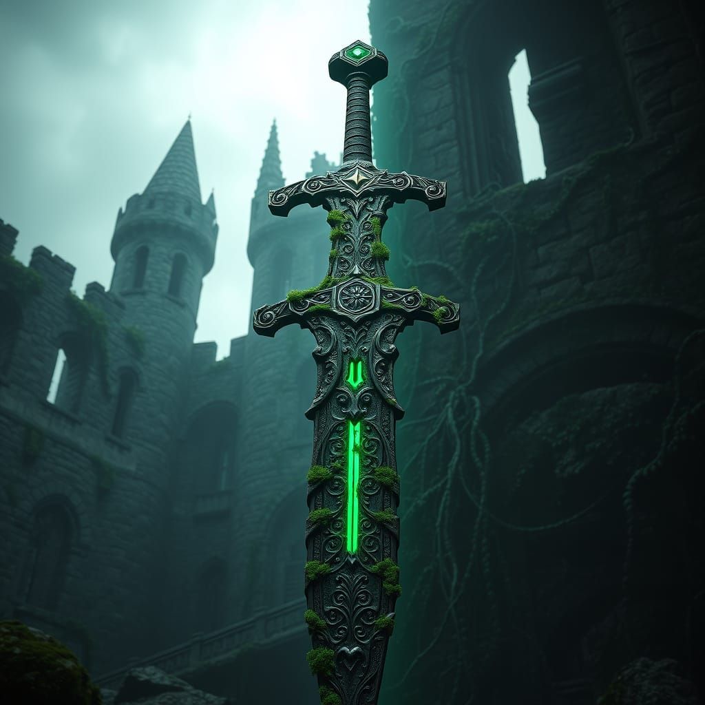 moss sword  by @undefined
