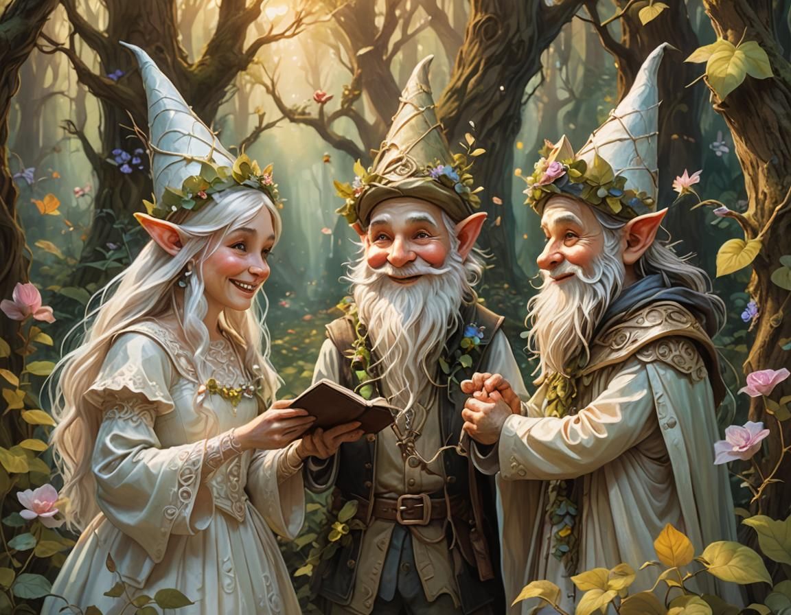 Gnome wedding