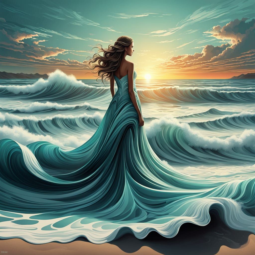 🌊 One with the waves 🌊  by @Jen Jay