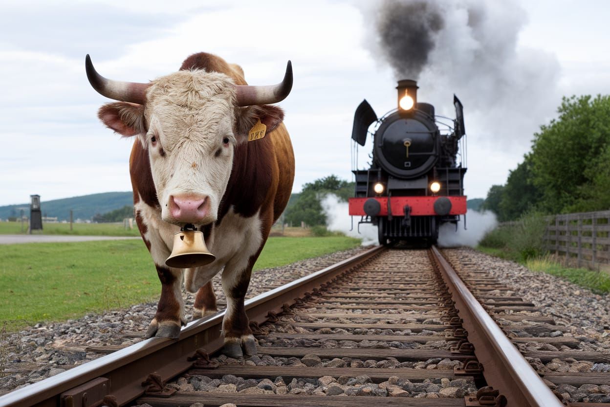 The train has to wait