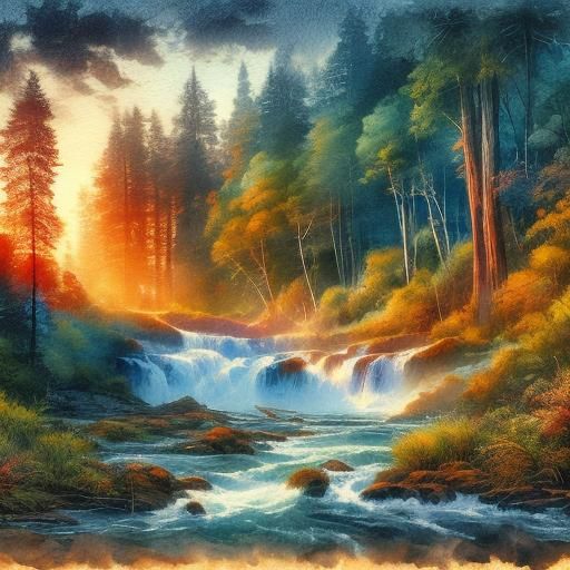 Watercolor Landscape