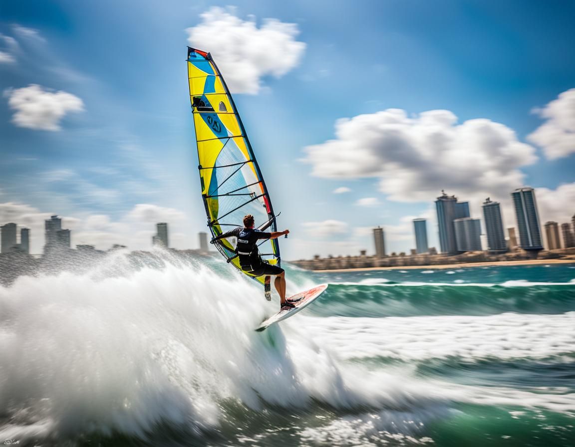 Wind Surfer  by @fredlef