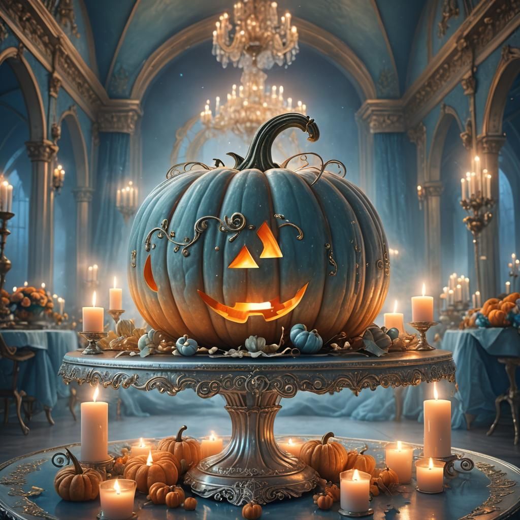 Cinderella’s jack o lantern 