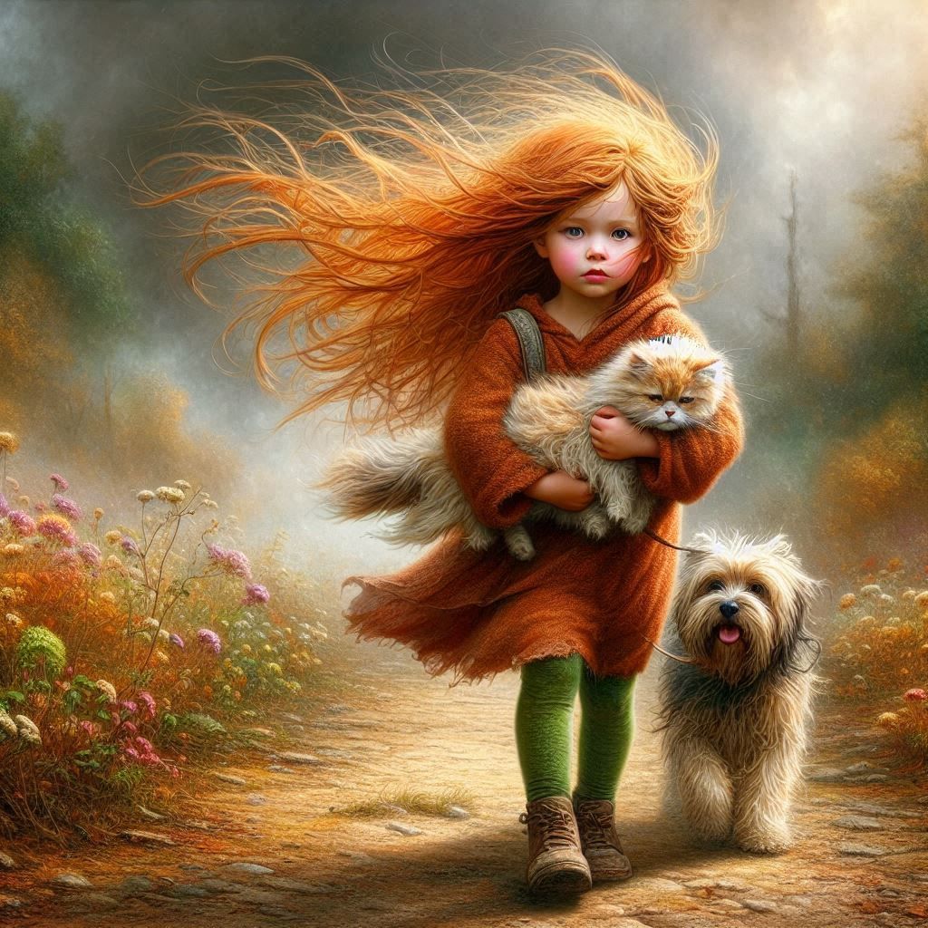 With mine Best Friends 😊😊😸🐶