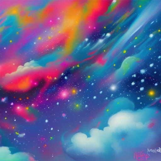 Spray pain galaxy