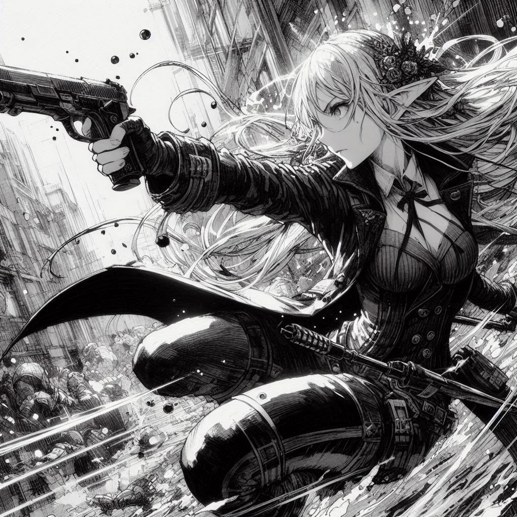 Agent returning fire!