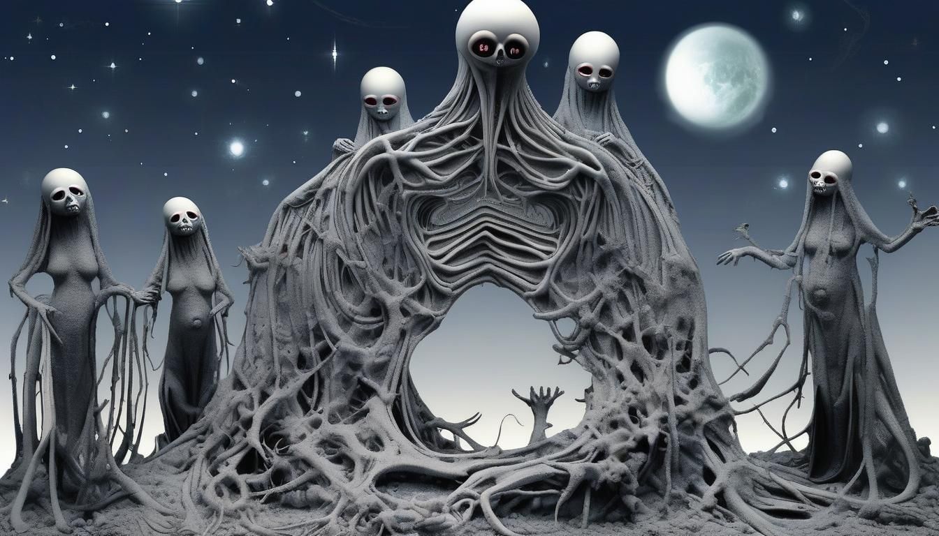 Surreal Sisters of Pataphysics in Stop-Motion Photography