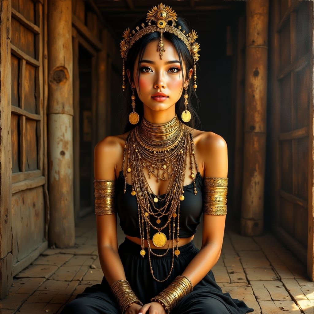 2 likes - Beautiful woman from the Padaung (Kayan) tribe  by @Alan Elsam
