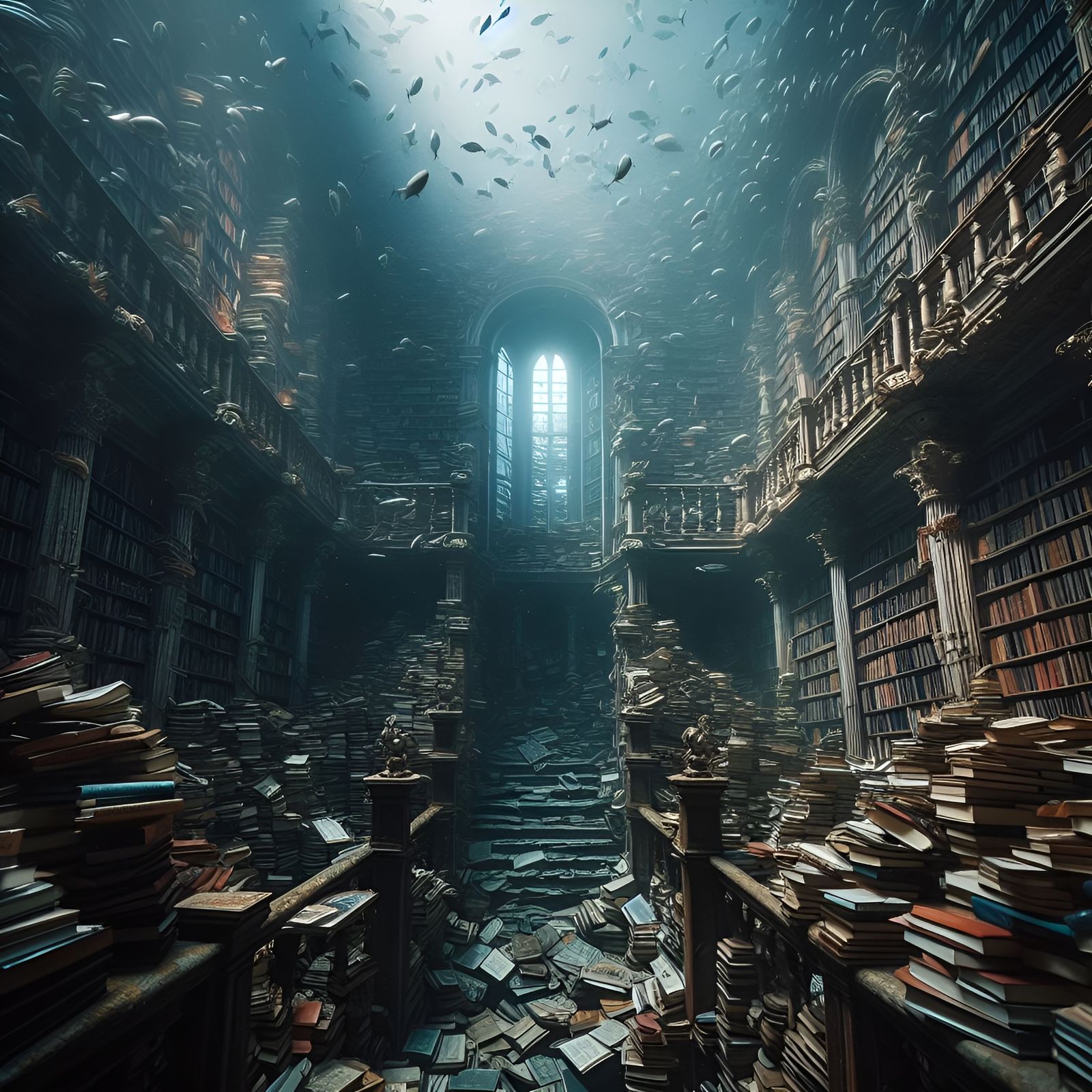 The Underwater Library