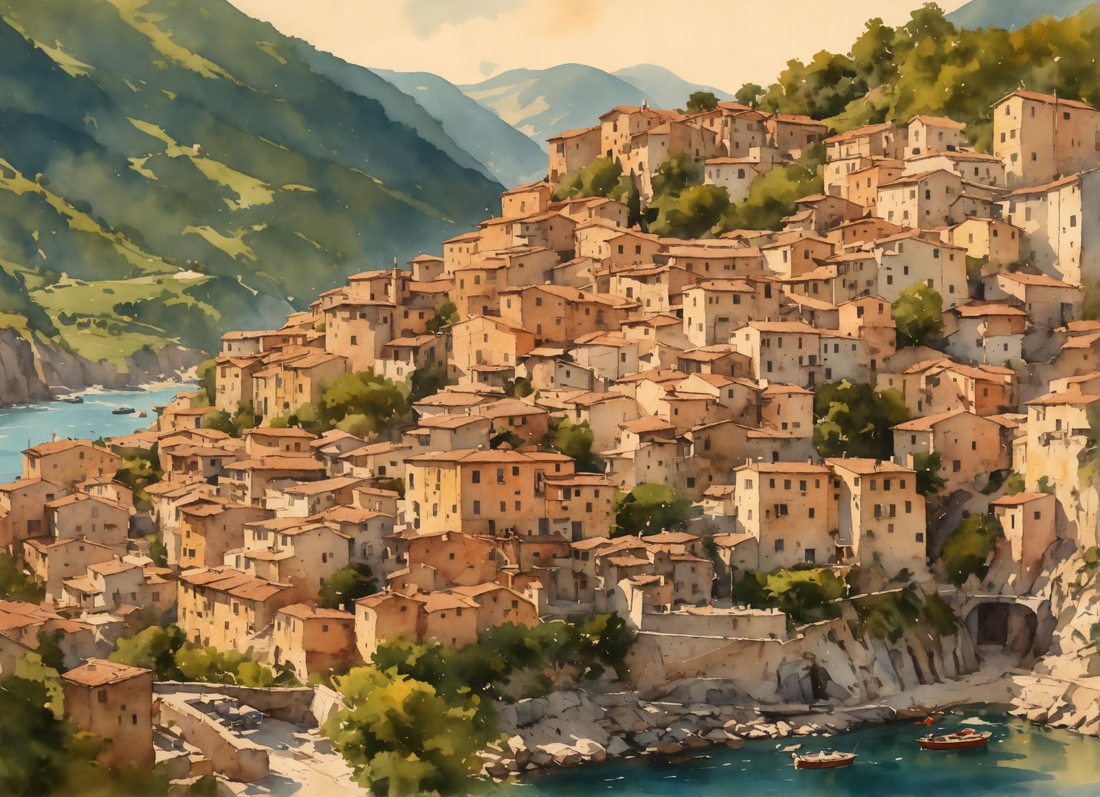 Italiens Küste