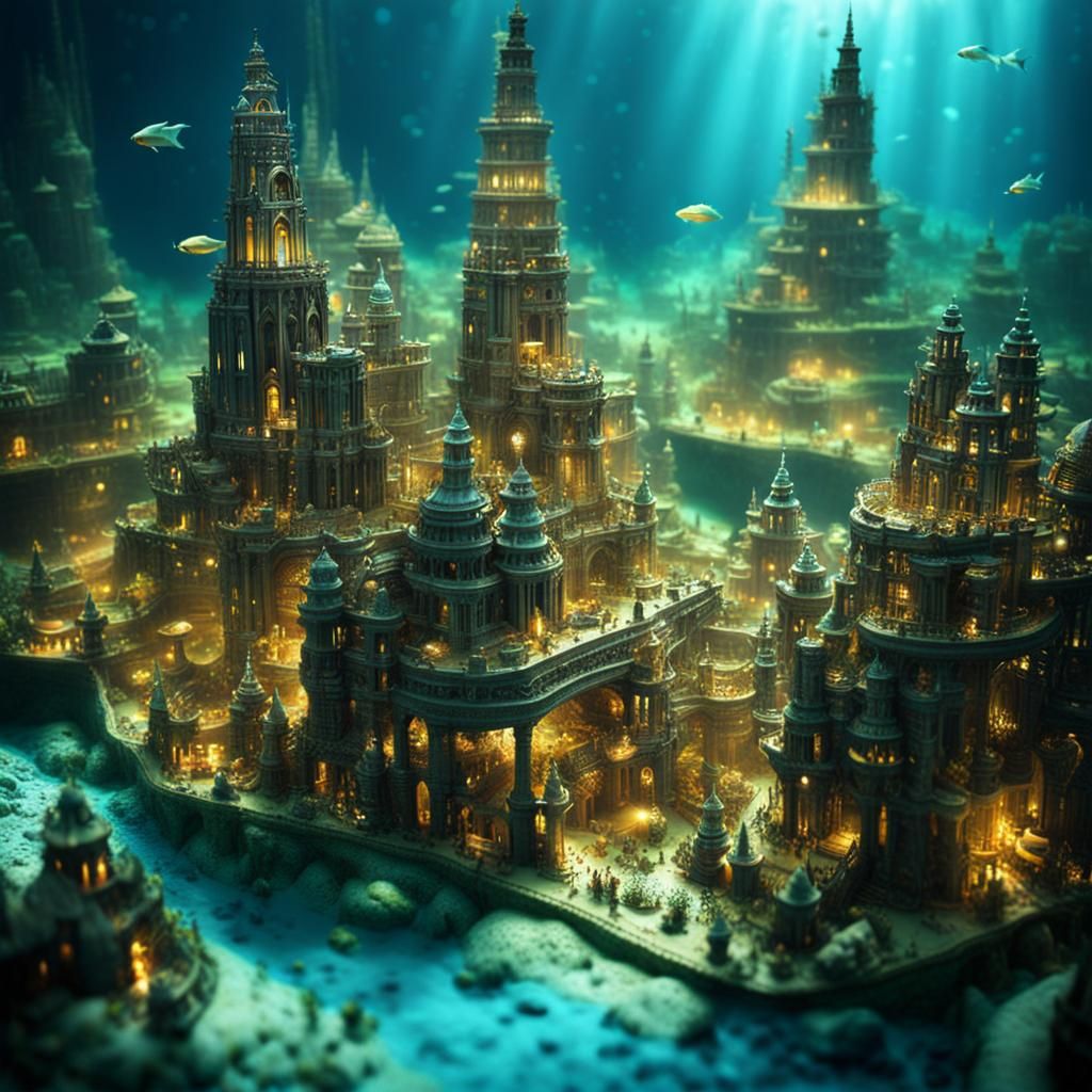 Atlantis - AI Generated Artwork - NightCafe Creator