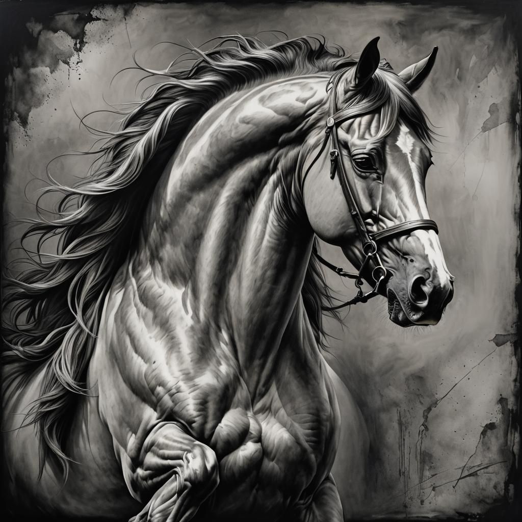 Black and white art