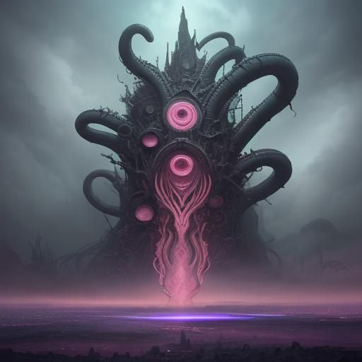 Mystical hypnotic art.
