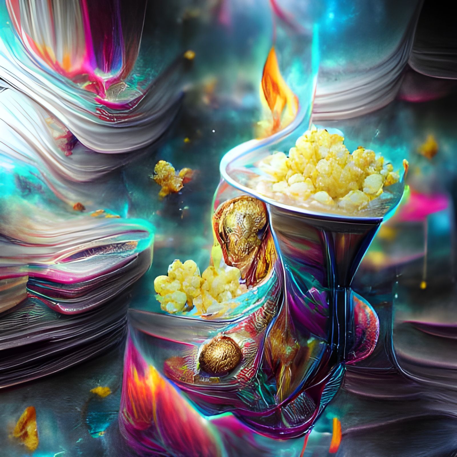 Hot Buttery Popcorn