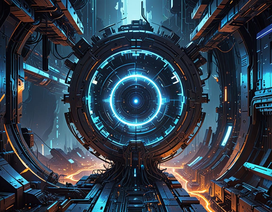 Mainframe, Omniscient, Quantum.  by @Lorendiac H