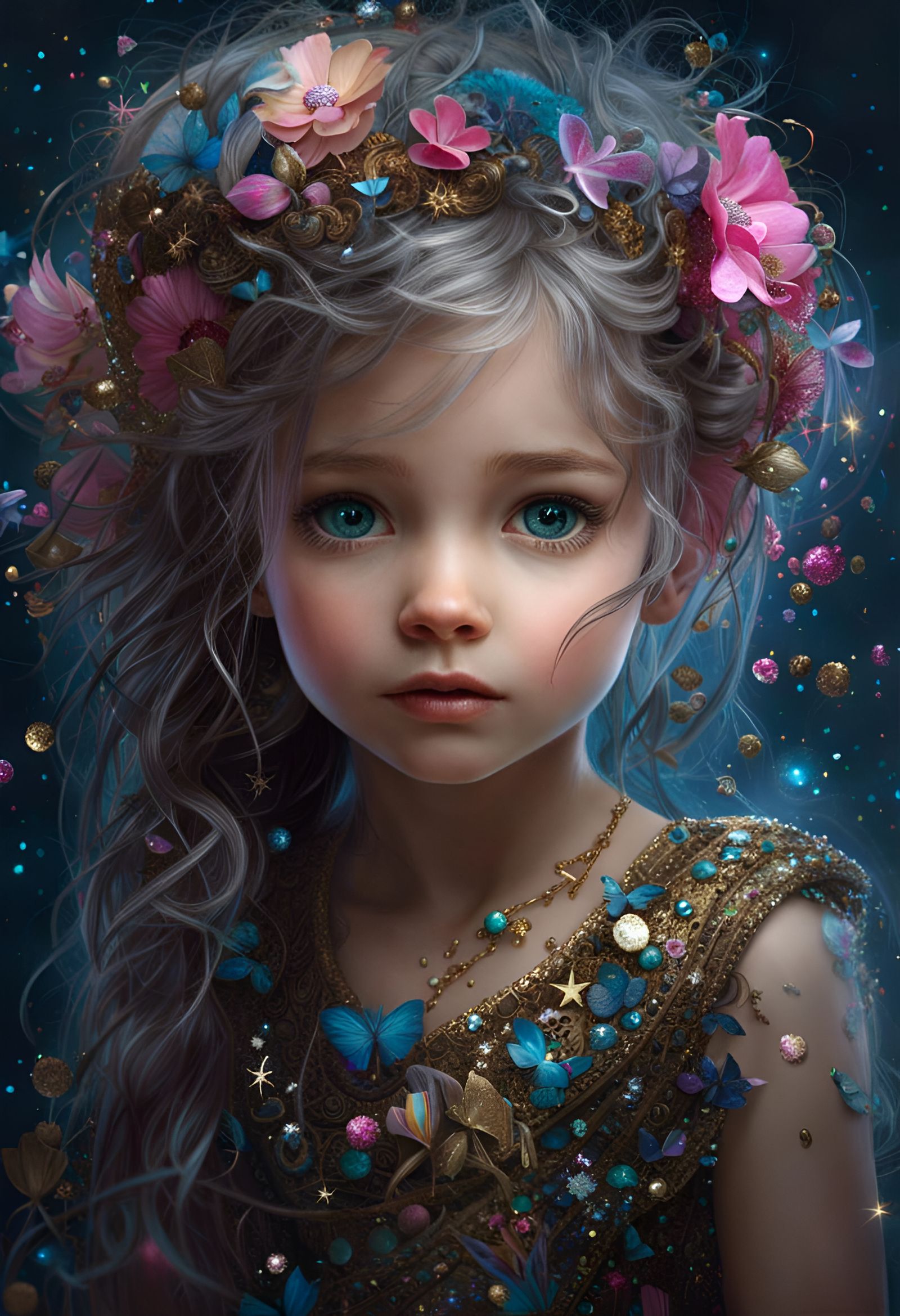 Little princess - AI Generated Artwork - NightCafe Creator