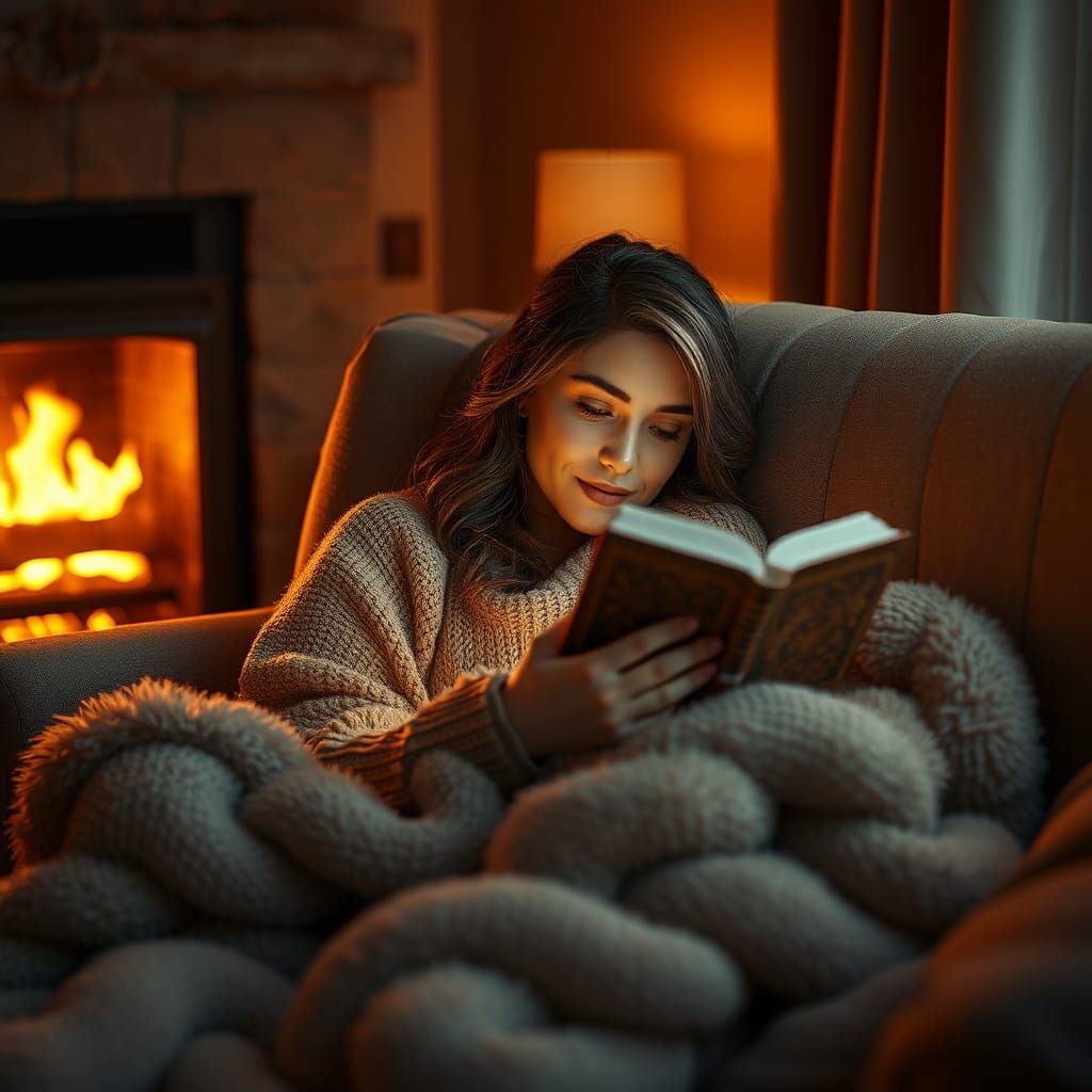 Cozy night in   by @Art de point